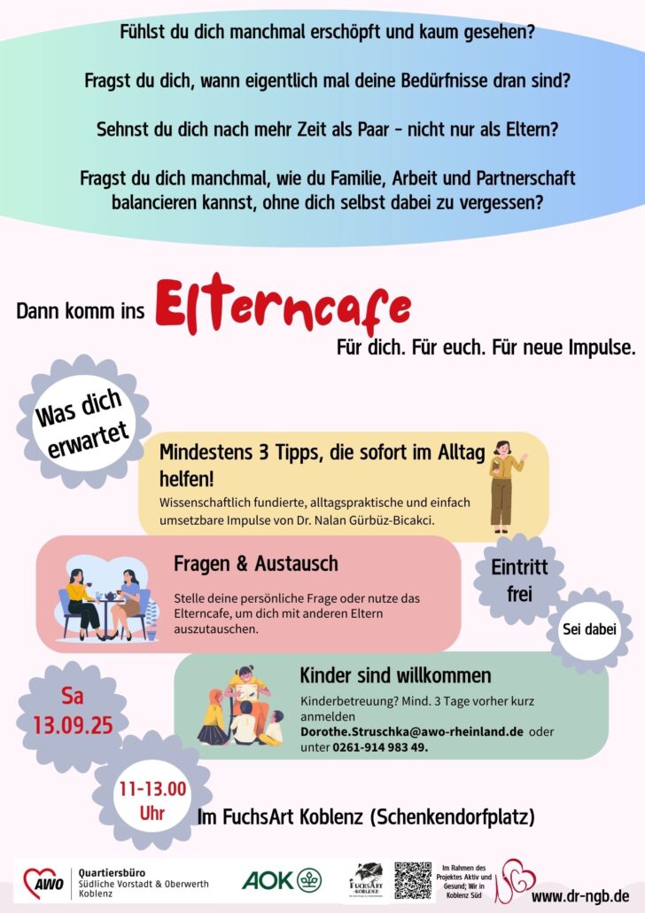 Elterncafe in der südl. Vorstadt in Koblenz