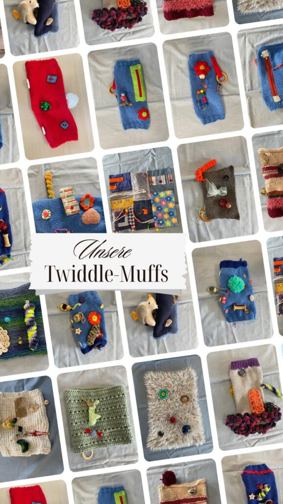 Twiddle-Muff-Tag im Seniorenzentrum Laubach